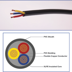 POWER  & CONTROL  cables ALV-K (RV-K)  3 & 4 CORE TRAILING CABLE Per Meter