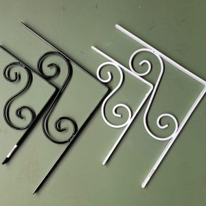 Bracket Shelf Ornamental Mini 200mm x 250mm, Small 300mm x 350mm, Mini White 200mm x 250mm, White 300mm x 350mm