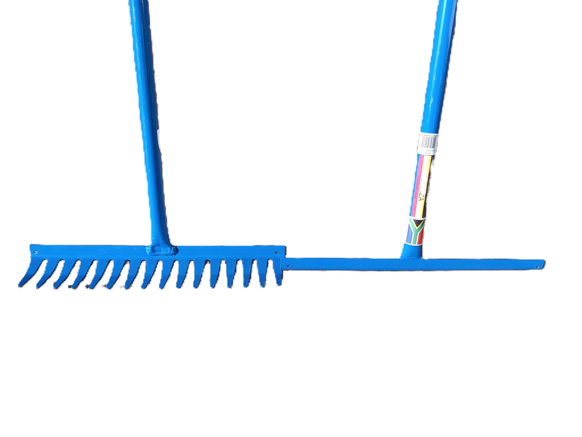 Mini Blue Rake Steel Rake 16T - Sebenza Blue - EM Supply Direct