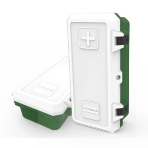 WALL MOUNT MEDICAL BOX White / Clear Lid