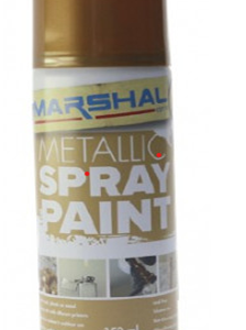 Spray Paint Rich Pale Gold 350ml Marshal