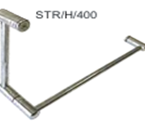 Towel rails Chrome plated aluminum towel rails STR/H/400/CP/PC and STR/H/600/CP/PC