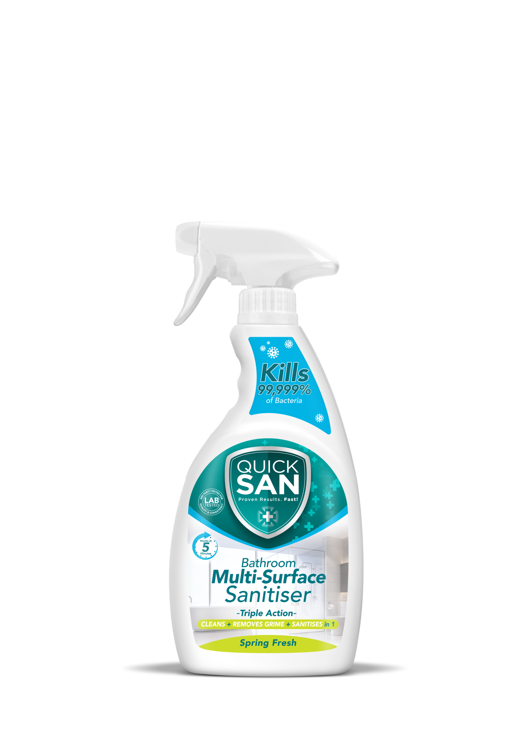 Quicksand Bathroom M S/S Morn Fresh - 500ml, 500ml x 12, 1LT and 1LT x 6