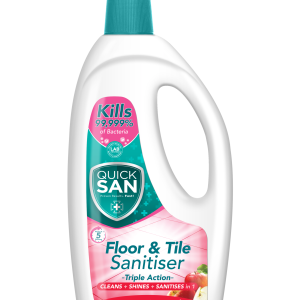 Quicksan Floor & Tile Sanitiser H.C.Apple - 750ml and 750ml x 6