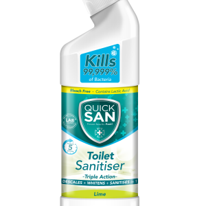 Quicksan Toilet Sanitizer Lime - 750ml and 750ml x 8