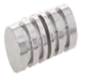 Shower knobs Chrome plated aluminum shower / glass door knobs SKL754