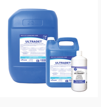 Hospitality Ultradet - 1LT Retail, 1LT x 12, 5LT, 5LT x 4, 25LT, 200LT and 1000LT
