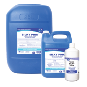 Hospitality Silky Pink - 1LT Retail, 1LT x 12, 5LT, 5LT x 4, 25LT, 200LT and 1000LT