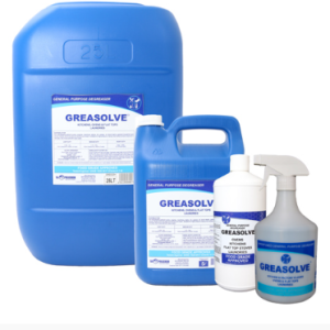 Hospitality Greasolve - 1LT Retail, 1Lt x 12, 5LT, 5LT x 4, 25LT and 200LT