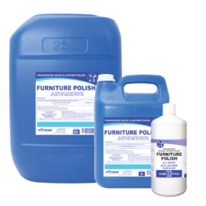 Hospitality Furniture Polish - 1LT Retail, 1LT x 12, 5LT, 5LT x 4, 25LT, 200LT and 1000LT