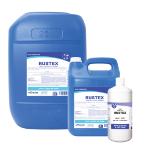 Hospitality Rustex - 1LT Retail, 1LT x 12, 5LT, 5LT x 4 and 25LT