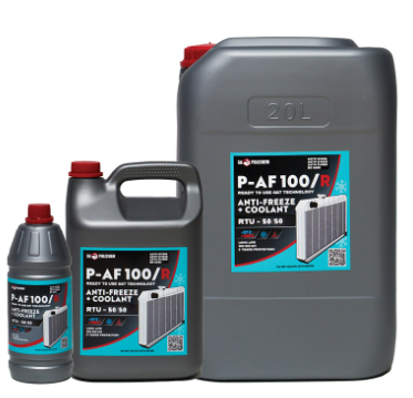 Industrial P-AF 100/Y RTU 50/50-Yellow - 1LT, 1LT x 12, 5LT, 5LT x 4, 20LT, 208LT and 1000LT (Yellow, Red and Pink)