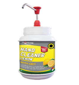 Industrial Hand Cleaner Lemon Grit - 500ml, 500ml x 24, 3.4LT, 3.4LT x 6, - (Pump and bracket is separately sold) 3.4LT(Complete), 3.4LT x 6(Complete)
