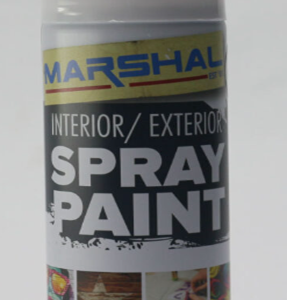Spray Paint Matt White 350ml Marshal