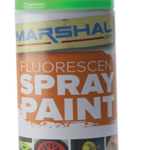 Spray Paint Flourescent Green 350ml Marshal