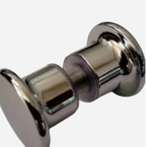 Shower knobs Chrome plated aluminum shower / glass door knobs