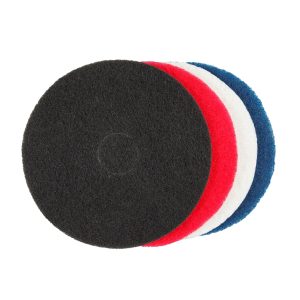 E-LINE FLOOR PAD WHITE 400mm, 425mm, 450mm and 500mm BURNISH - (5 per Pack)