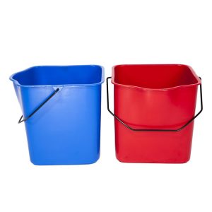 BUCKET ONLY 25Lt - Blue and Red