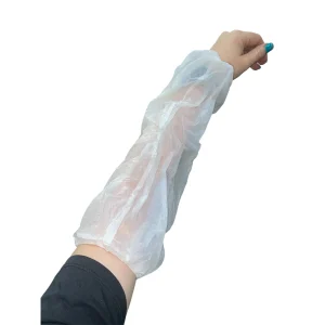 SLEEVE PROTECTOR - DISPOSABLE - WHITE pack of 100
