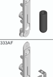 Components and Accessories  FLUSH PULL ALUM NO HOLES BL