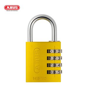 PADLOCK ABUS 40MM COMBINATION RESET BLUE, GREEN, RED and YELLOW BLISTER