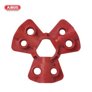 LOCKOUT ABUS COMPRESSED AIR CONNECTION RED