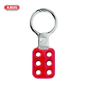 HASP ABUS SAFETY LOCKOUT RED ALU 40MM SMALL HASP and ABUS SAFETY LOCKOUT RED ALU 50MM LARGE