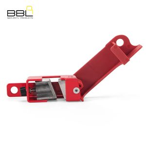 LOCKOUT BBL CIRCUIT BREAKER MEDIUM STEEL RED