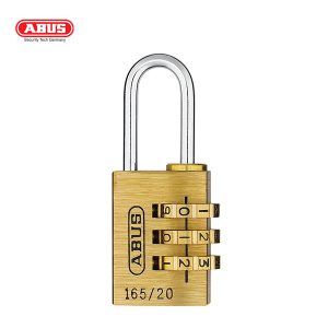 ABUS 165 Brass Combination Padlock 165/20-1/165/40-1/165/30-1