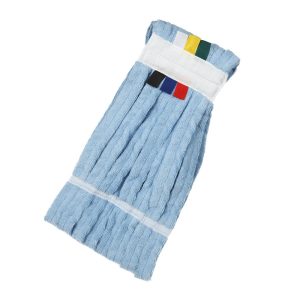 MICROFIBRE FAN MOP HEAD ONLY - BLUE with TAGS