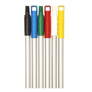 ARROW HANDLE - HD HYGIENE PLASTIC MOULDED - THREAD 25MM X 1.3M - BLACK, BLUE, GREEN, RED, WHITE, YELLOW AND ORANGE
