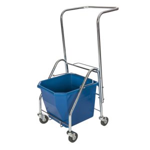 SINGLE BUCKET TROLLEY - WITH FIXED HANDLE ***EXCLUDING BUCKET(S)***