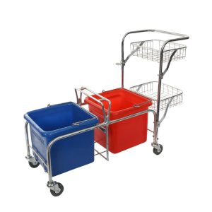 TROLLEY CAMELCOMBO DOUBLE BUCKET - FRAME ONLY (GALVANISED) ***EXCLUDING BUCKET(S)***