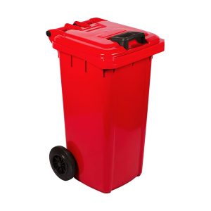 Wheelie Bin 80L Virgin (Non-SABS) - Blue, Red, Yellow and Municipality Green