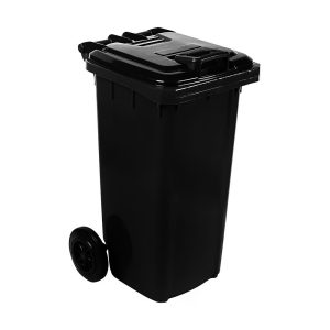 Wheelie Bin 120L Recycled (Non-SABS)- Black