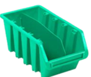 EEZEESTOR DIVIDER 5 - Black, Blue, Clear, Green, Grey, Orange, Red and Yellow