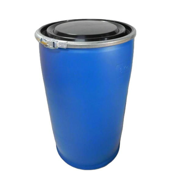 220L Barrel Drum - Open Head Plastic - EM Supply Direct