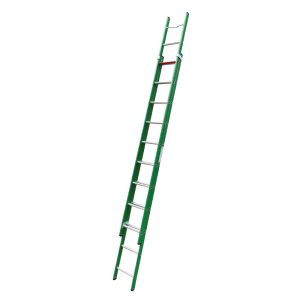 Commercial Fibreglass Push-up Extension Ladder - from 4,8m to 7,8m M/Duty FG Ext Ladder