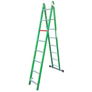 Commercial Fibreglass Step Extension Multipurpose Ladder - from 4.2m to 7.8m M/Duty FG Step EXT Ladder