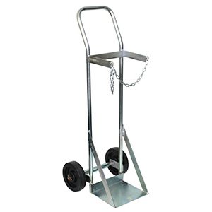 Single oxygen trolley-1100mm x 300mm or Double gas trolley-1100mm x 550mm