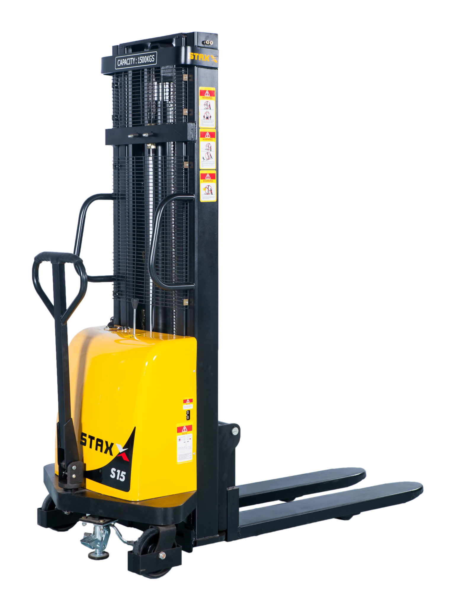 1.5T Semi Electric Stacker Lift Height-3000mm or Lift Height-3500mm