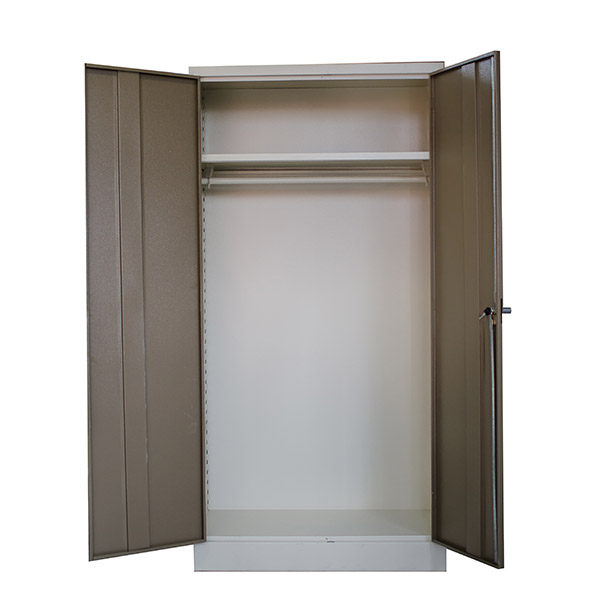 Ladies Wardrobe WDR04 - 1800x900x450- Hammerton Grey/Ivory Karoo - Image 2