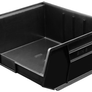 Bin Size 8 Black - 375mm x 420mm x 180mm