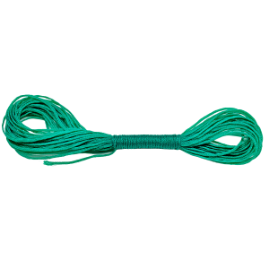 Twine Lacing Polyethylene Black, Green and White 20m Hank
