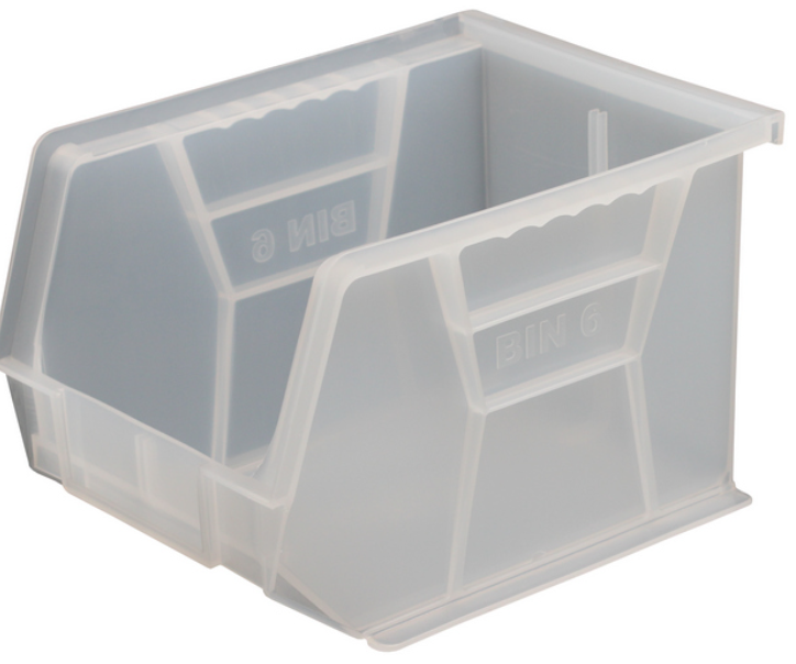 Bin Size 6 Blue, Green, Clear, Red, Grey and Yellow - 280mm x 210mm x ...