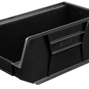 Bin Size 7 Black - 375mm x 210mm x 180mm