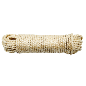SISAL ROPE HANKS - Different sizes from 5mm x 15m to 12mm x 7m Packs of 10