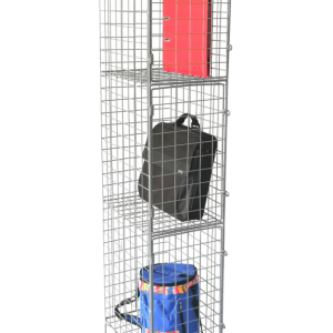 Wire Mesh Locker - 3 Door Wire Mesh Locker - 1800H x 300W x 450D