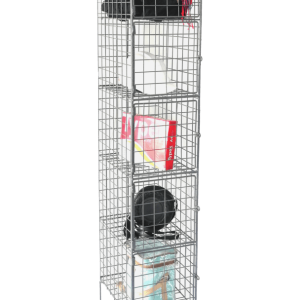 Wire Mesh Locker - 5 Door Wire Mesh Locker - 1800H x 300W x 450D