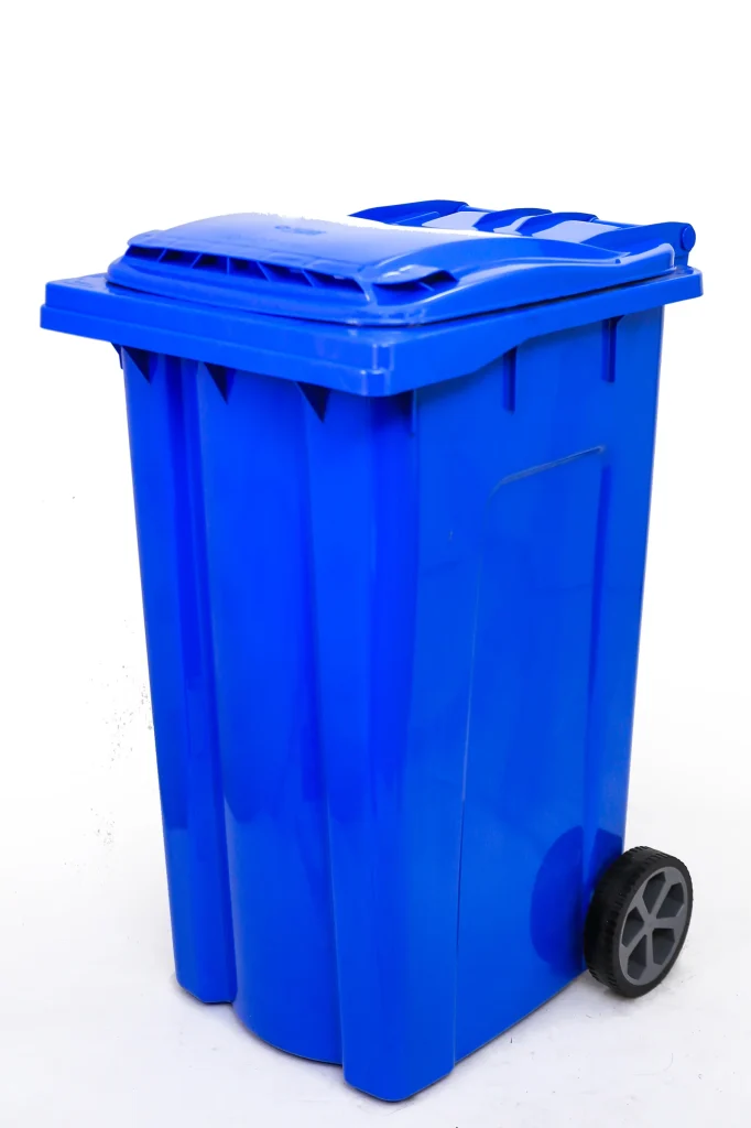 Wheelie bins 240L -72.5 x 58.0 x 108.0cm Black, Blue, Red, Yellow, Orange, White, Grey and Green LB046